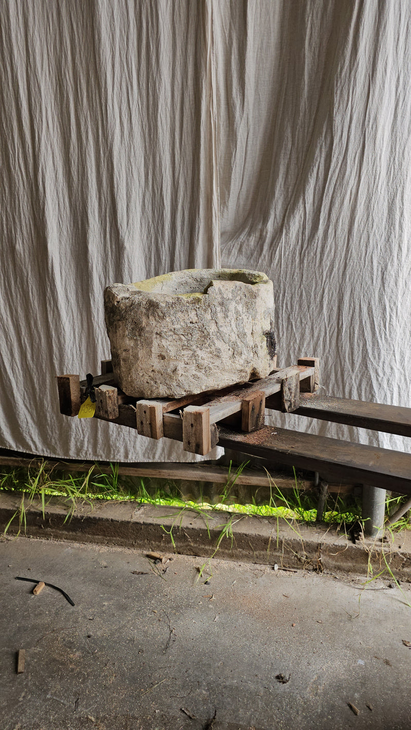 Vintage limestone trough A56