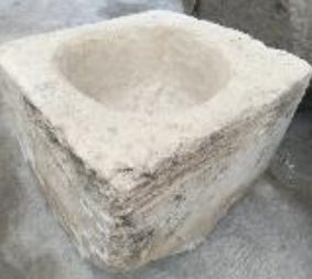 Vintage limestone trough C28