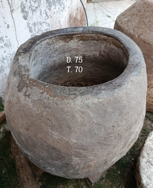 Vintage Limestone Trough J50 75x75x70cm