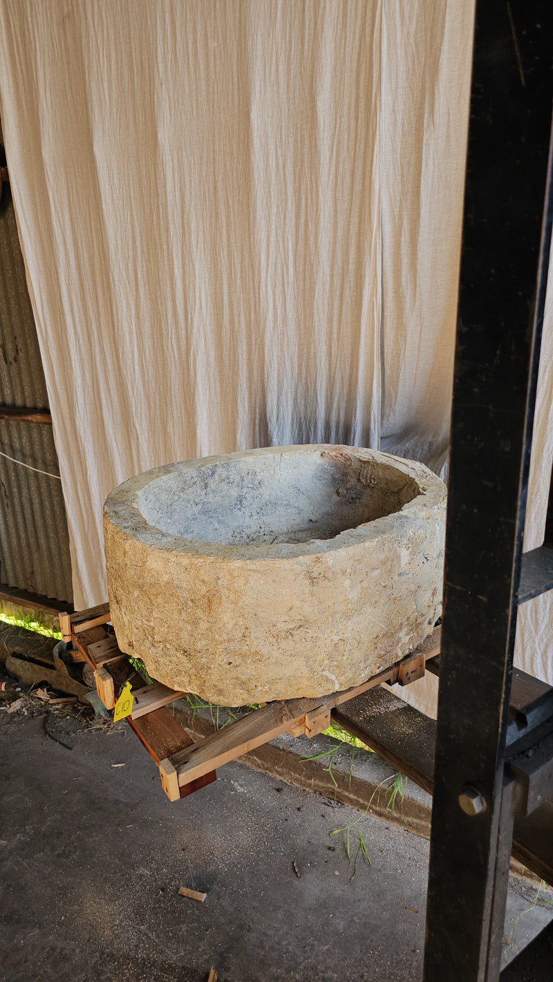 Vintage limestone trough C10