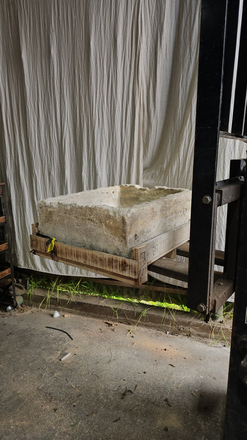 Vintage limestone trough B9