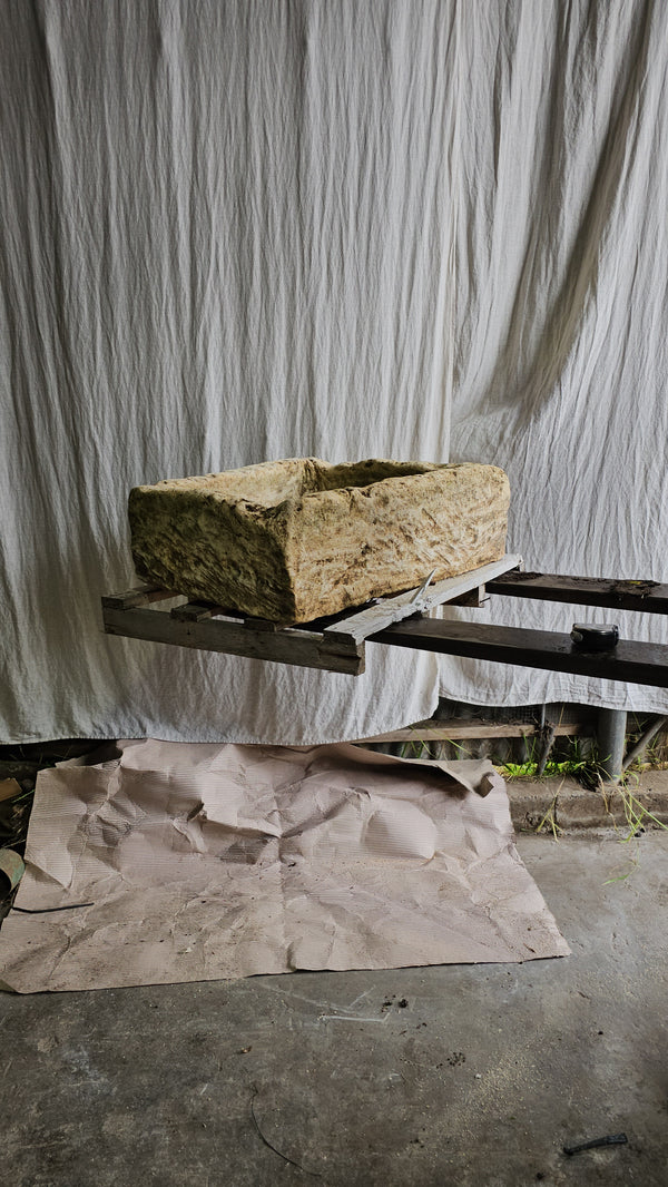 Vintage limestone trough A34
