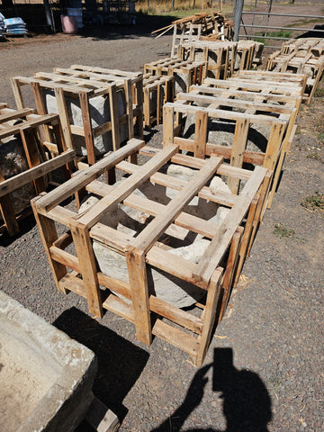 Vintage limestone trough A31