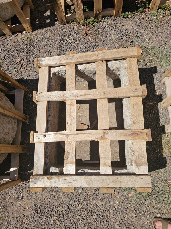 Vintage limestone trough A49