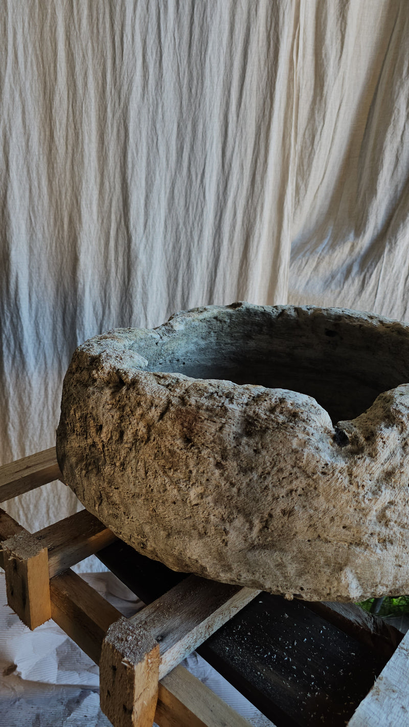 Vintage limestone trough C14