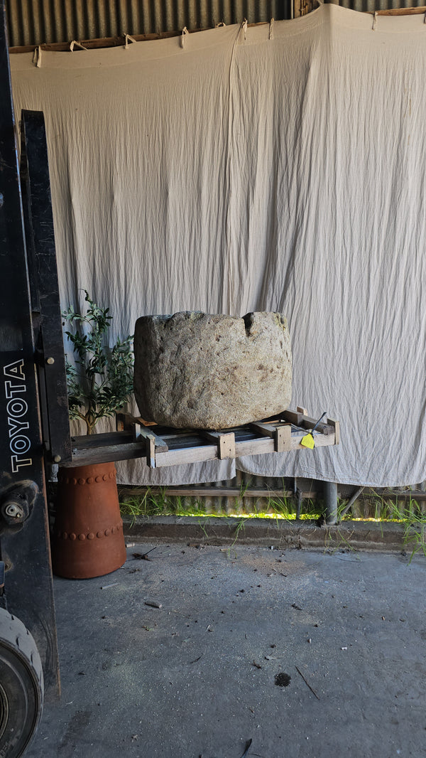 Vintage limestone trough A44