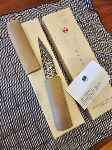Hand forged Japanese knife - raw blade
