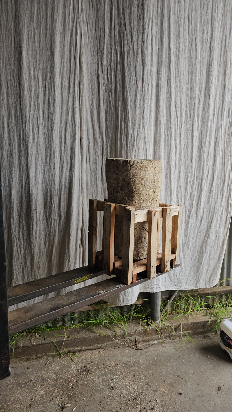 Vintage limestone trough C5