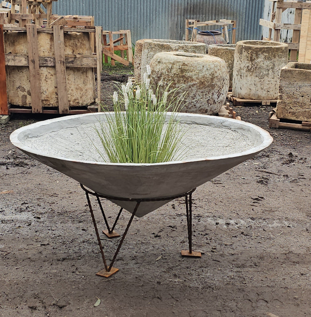 Wok planter - GRC - 1.2m D x 42cm H