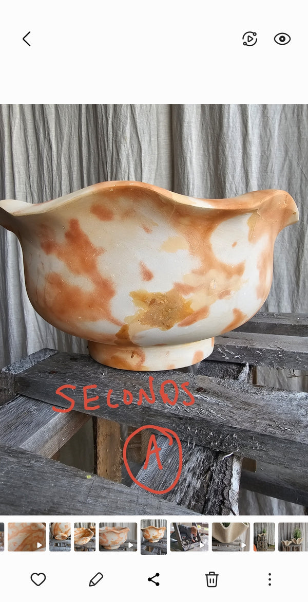 SECONDS - A - Peaches and cream Ocean bowl