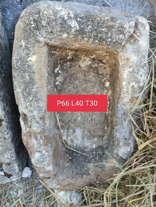 Vintage Limestone Trough J34 66x40x30cm