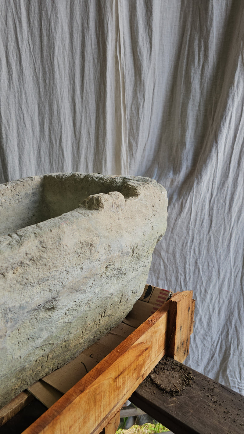 Vintage limestone trough C25