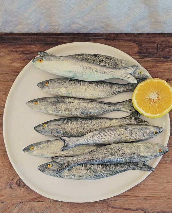 Ceramic Sardines