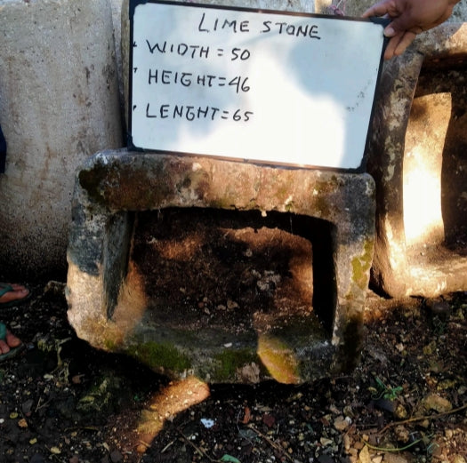 Vintage Limestone Trough J17 65x50x46cm