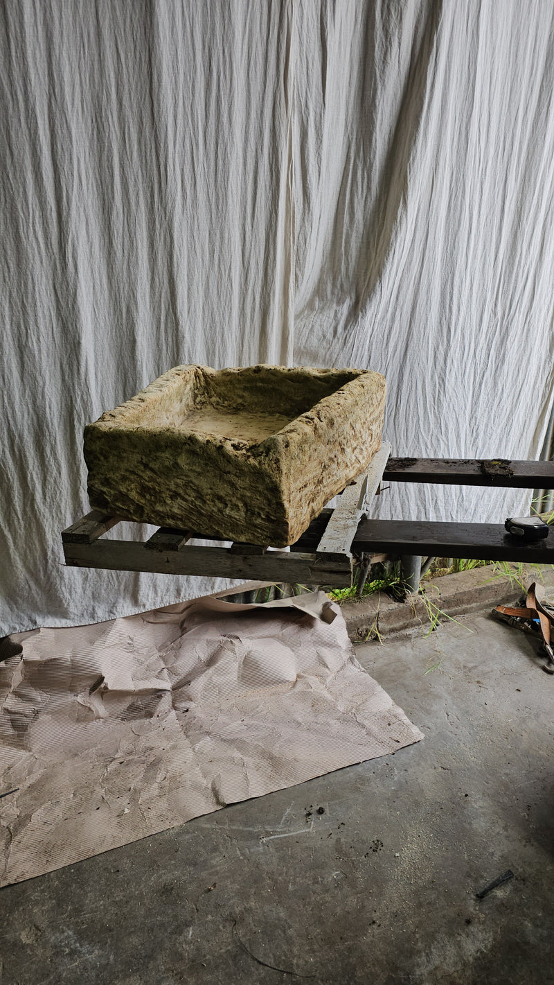 Vintage limestone trough A34