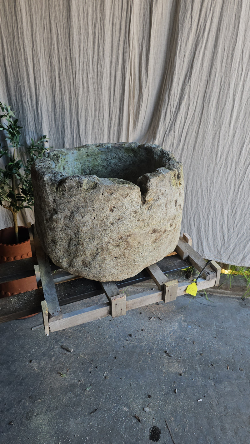 Vintage limestone trough A44
