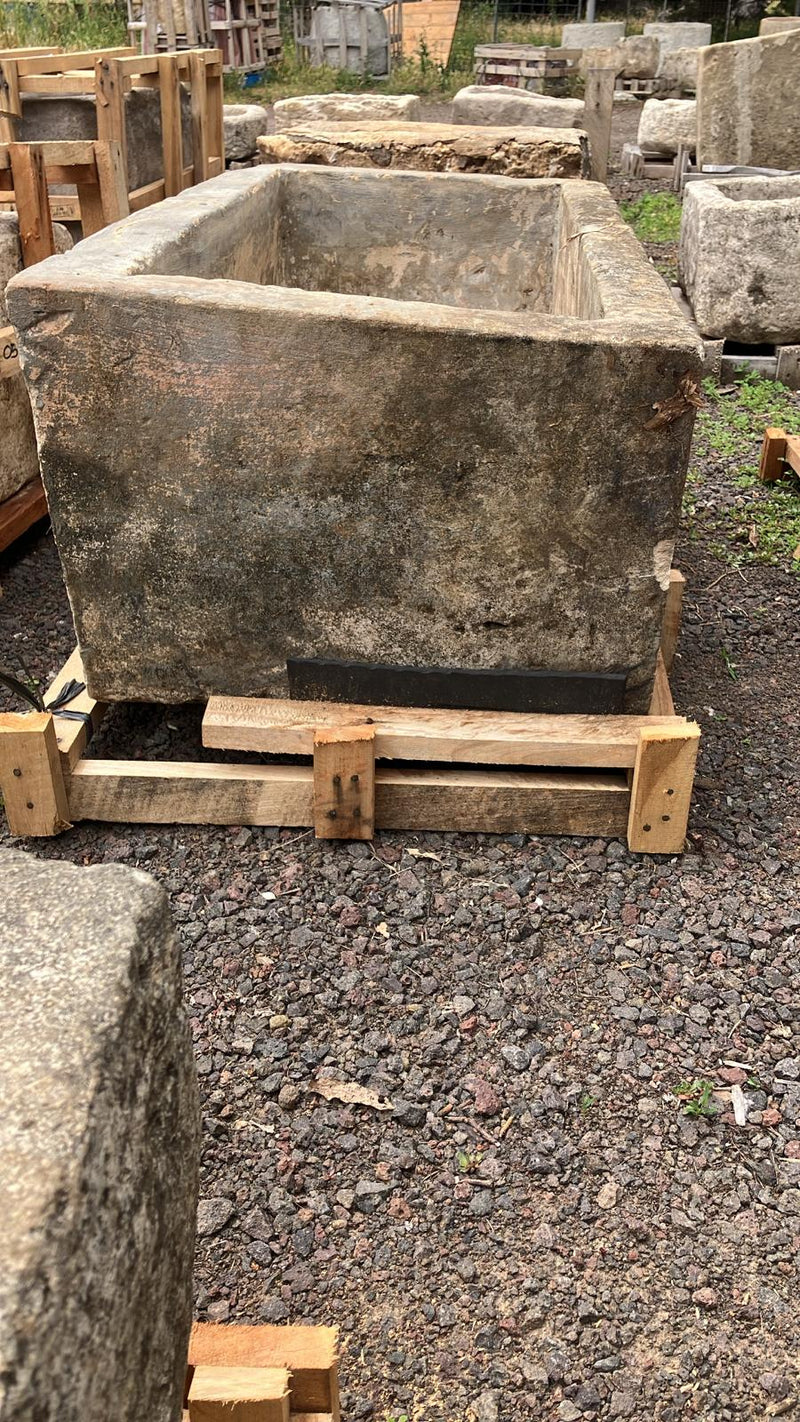 Vintage limestone trough D16