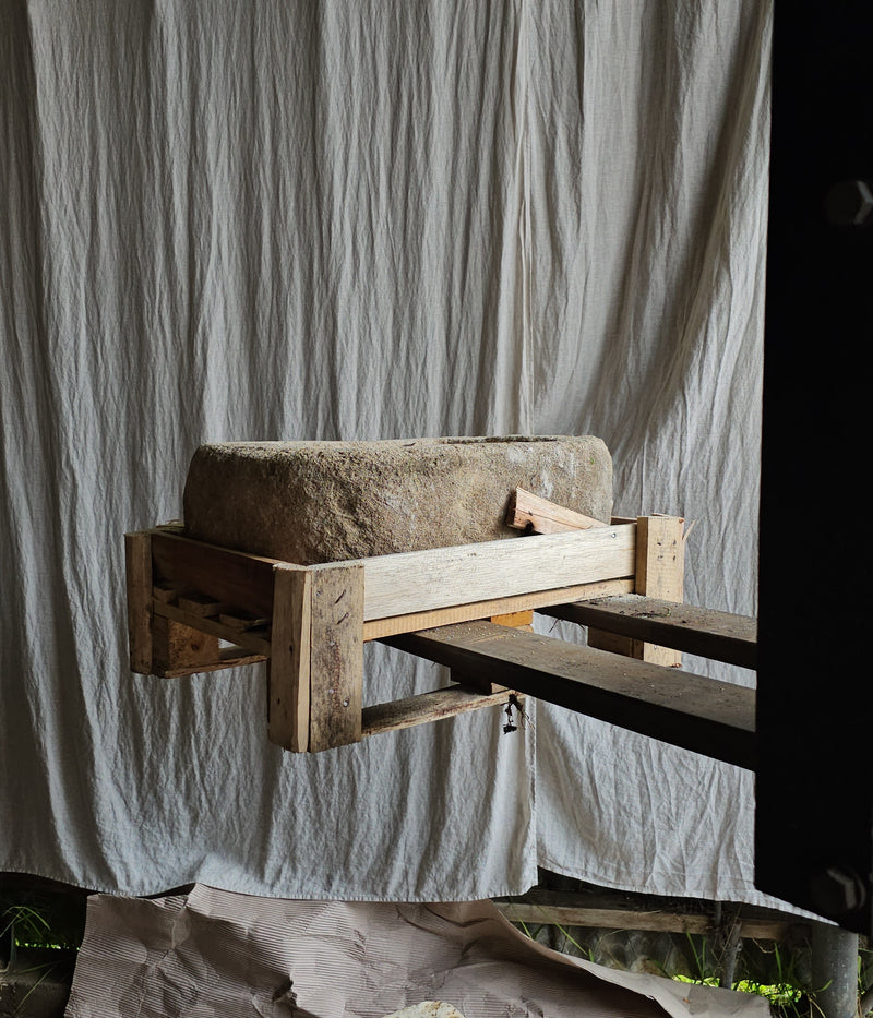 Vintage limestone trough C30