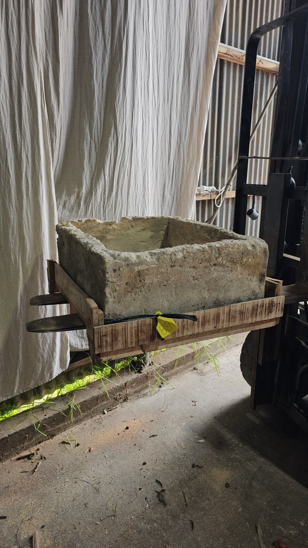 Vintage limestone trough B9