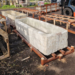 Vintage Limestone Trough G17 202x70x45cm