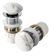 32mm marble 'like' ceramic pop up waste