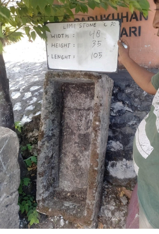 Vintage Limestone Trough J1 105cm x 48cm x 35cm