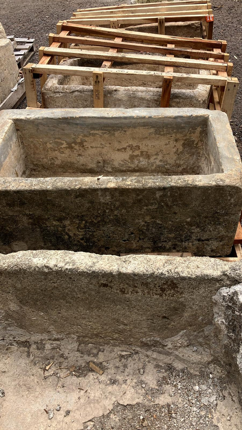 Vintage limestone trough D16