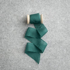 Silk Habotai Ribbon #34 PINE