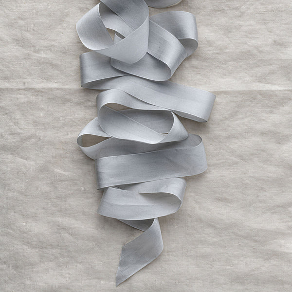 Closed Edge Silk Ribbon - #693 DUSTY MILLER - Wholesale at Urban Diddle
