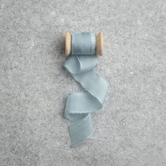 Silk Habotai Ribbon #108 SKY