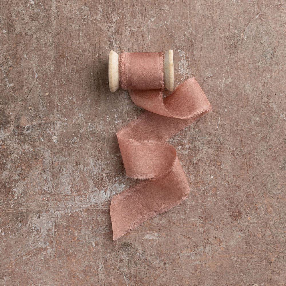 Silk Habotai Ribbon #72 POWDER