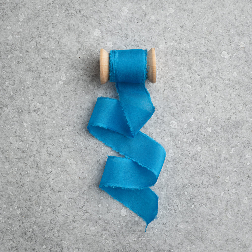Silk Habotai Ribbon #83 SANTORINI DISCONTINUED/ON SALE