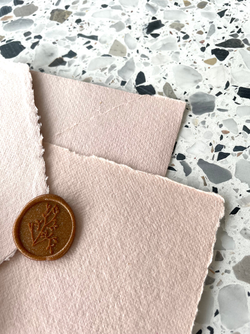 Handmade Paper - Dusty Pink 250gsm (various)