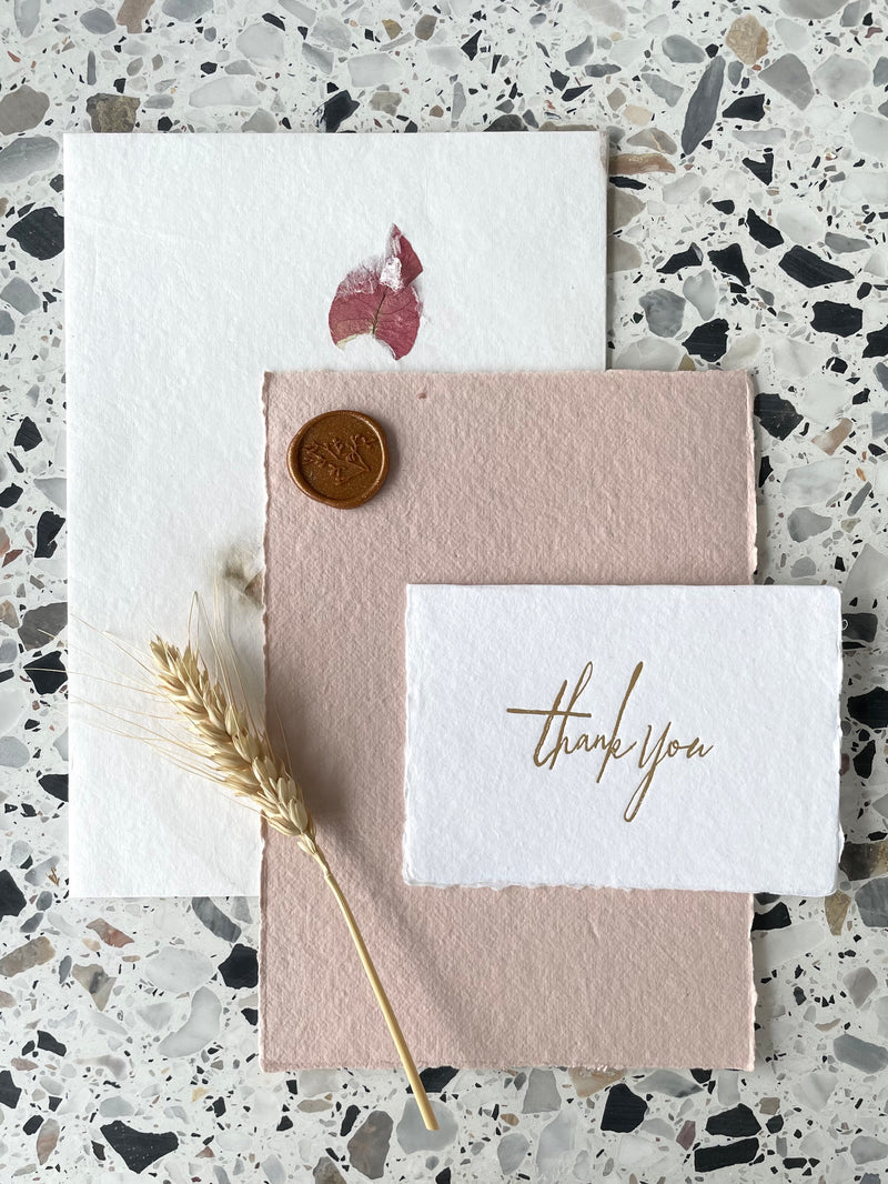 Handmade Paper - Flora Envelope (2 options)