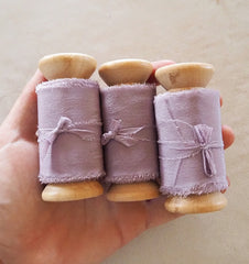 Silk Crepe Ribbon #62 LILAC