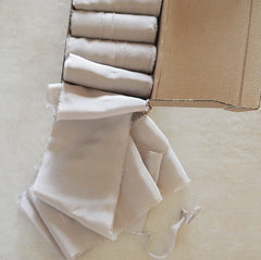 Silk Crepe Ribbon #119 MUSHROOM